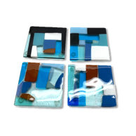 fused glass bowl