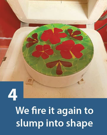Fused Glass Process, Verbeek Glass Studio, Toronto
