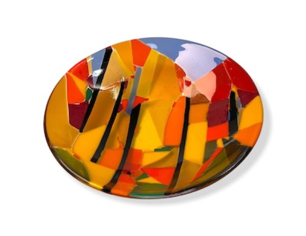 fused glass bowls, Verbeek Glass Studio, Toronto